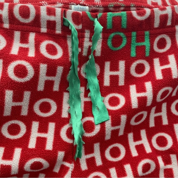 Lot Christmas Pajamas Slippers Fleece PJs Holiday Vintage Pants Red Size Small - Picture 9 of 9